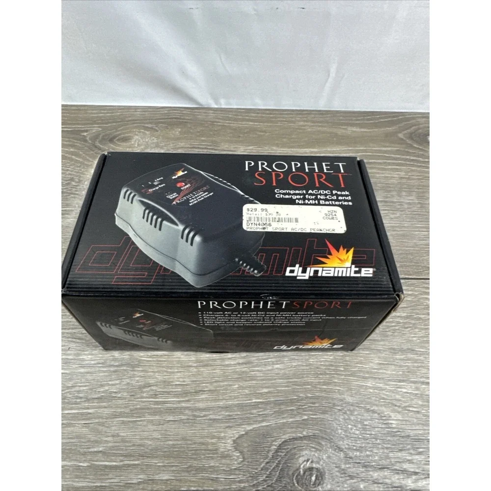 Dynamite Prophet Sport II Compact AC DC Charger Ni-Cd  Ni-MH  DYN4056